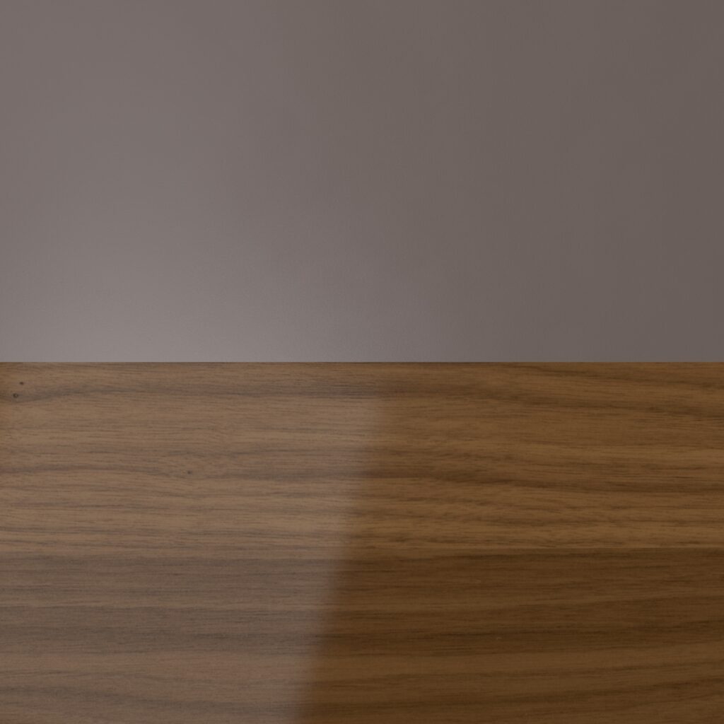 Desktop Mauve / Walnut