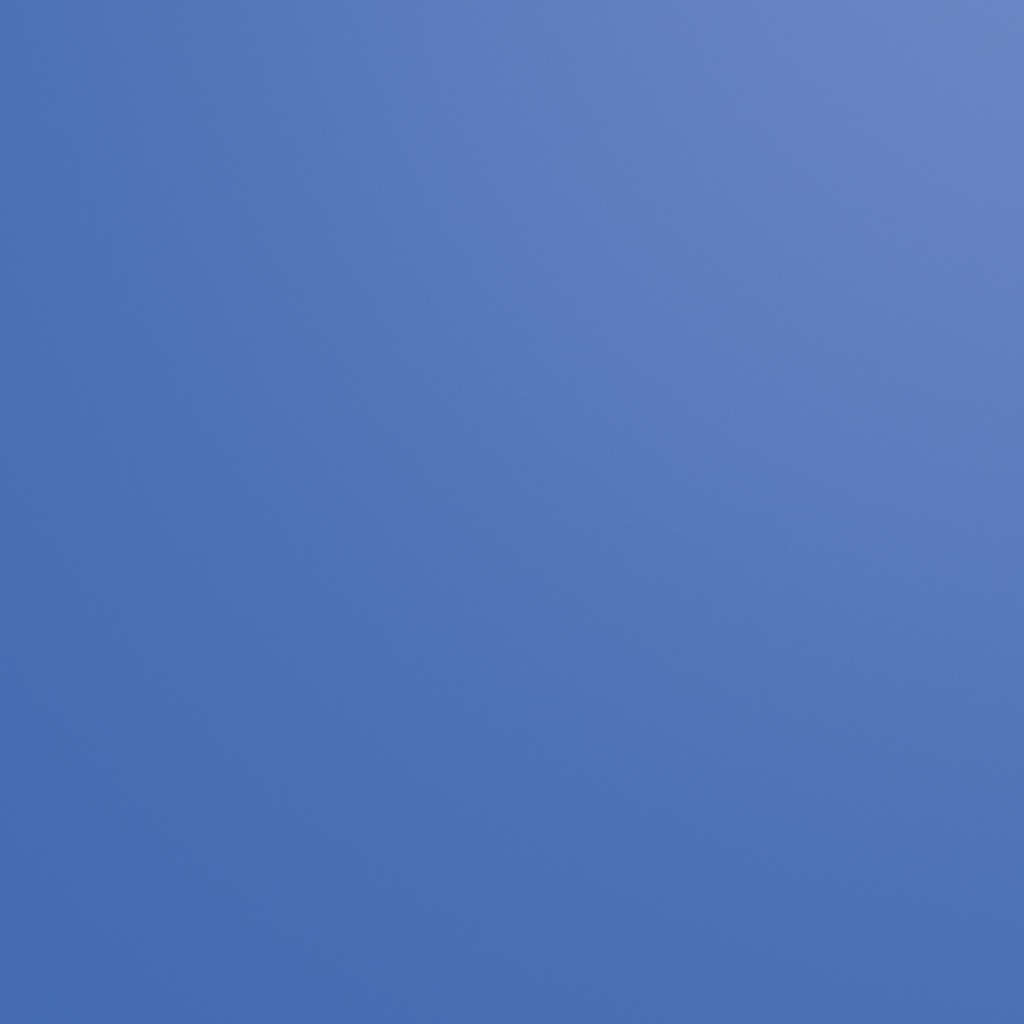 Light blue painted finish